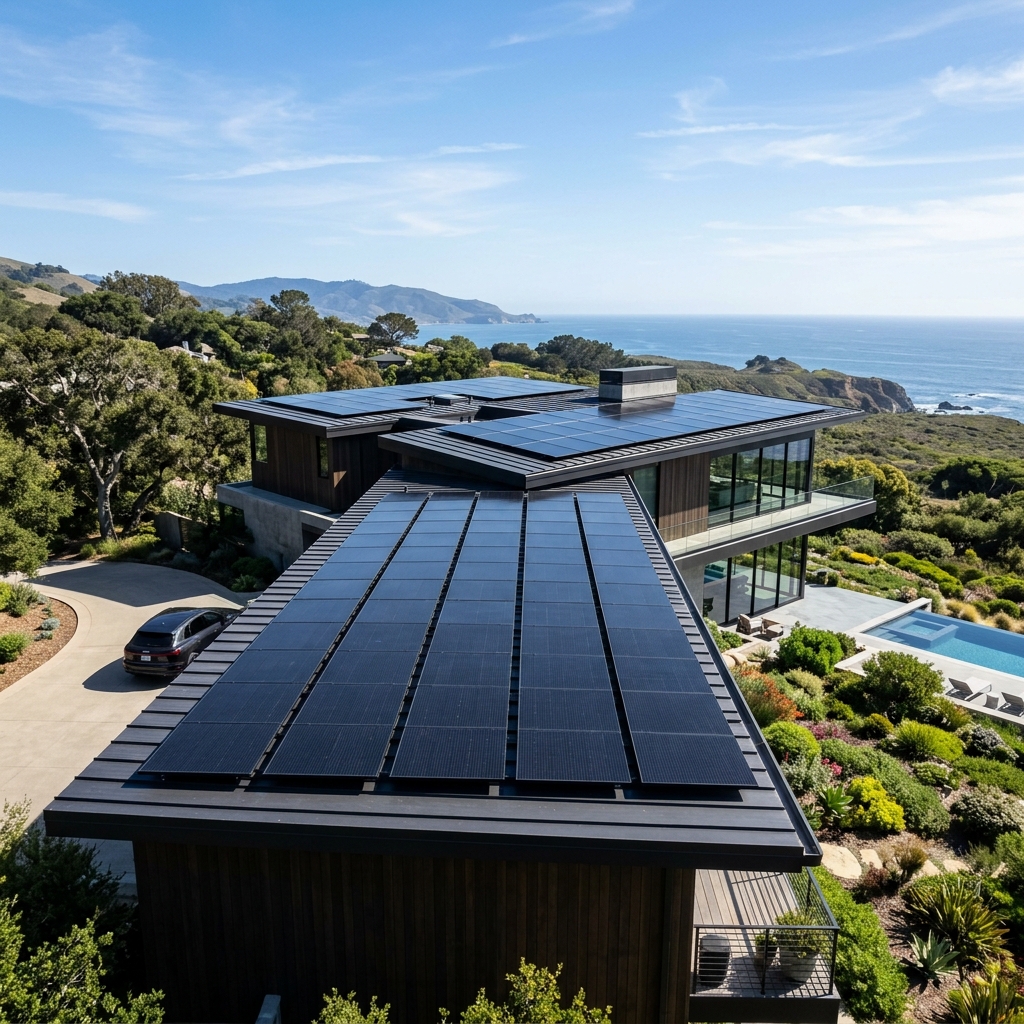 Residential solar panels